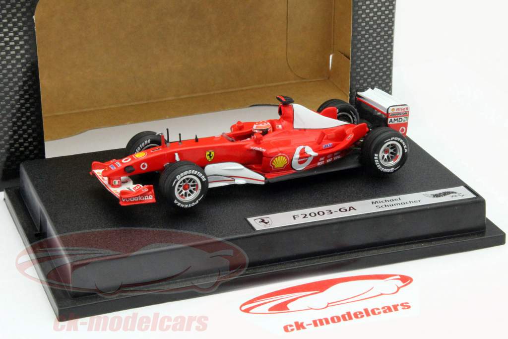 HotWheels 1:43 Michael Schumacher Ferrari F2003-GA #1 World