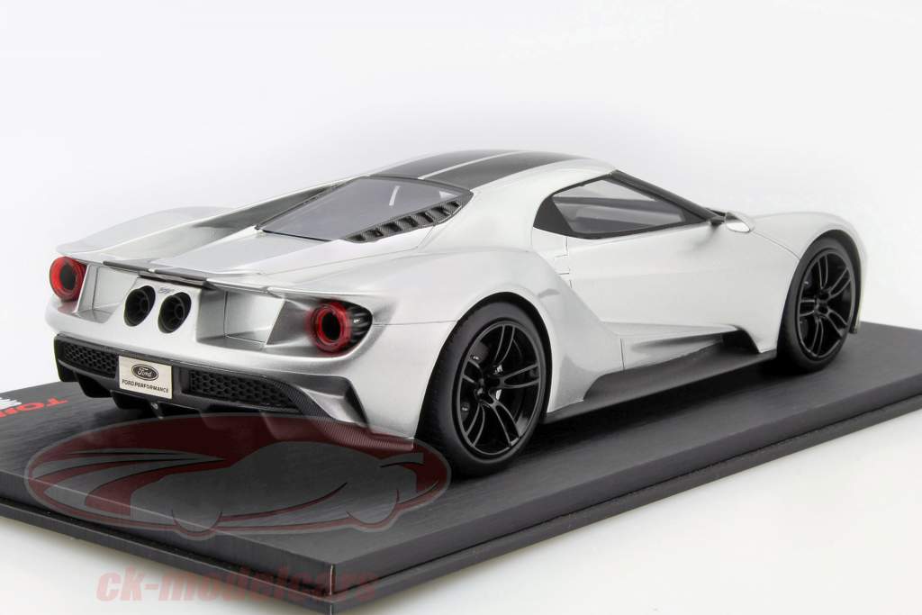Ford GT Chicago Auto Show 2015 silber 1:18 TrueScale