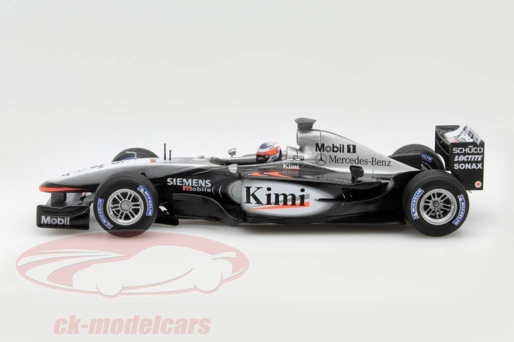マクラーレン メルセデス MP4-17D 1/18 ライコネン 2003 HotWheels 1:18 K. Raikkonen McLaren MP4-17D Malaysian GP