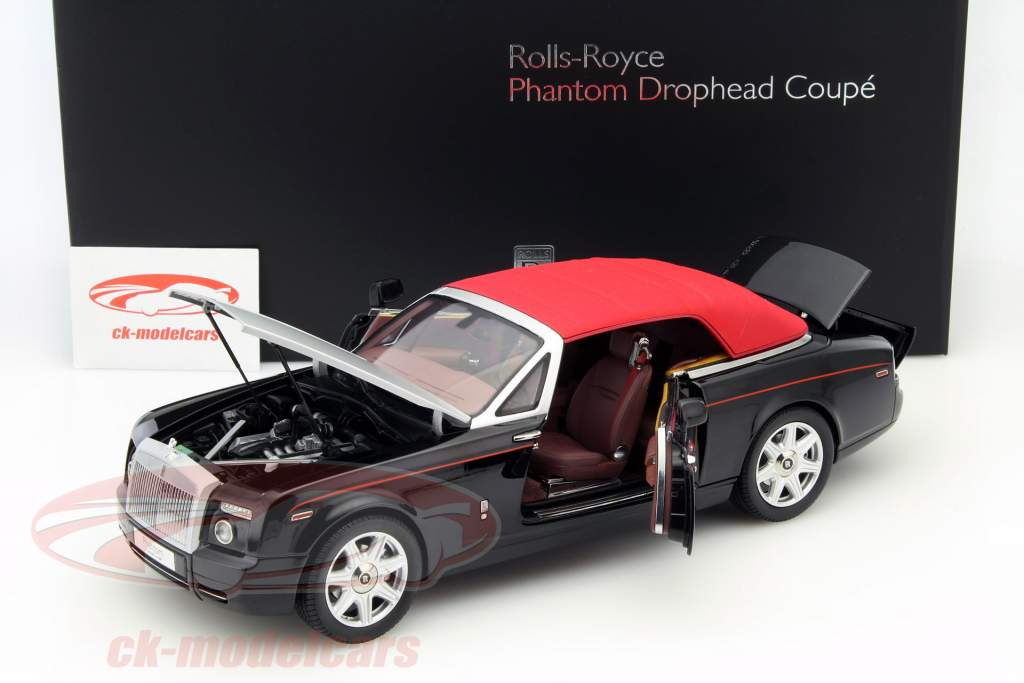 Rolls Royce Phantom Drophead Coupe diamond black 1:18 Kyosho