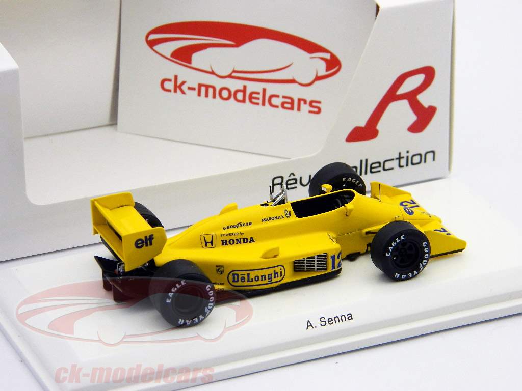 レーヴ ロータス 99T 1987 日本GP 2位 A.セナ #12 レーヴ ロータス 99T 1987 日本GP 2位 A.セナ #12 レーヴ
