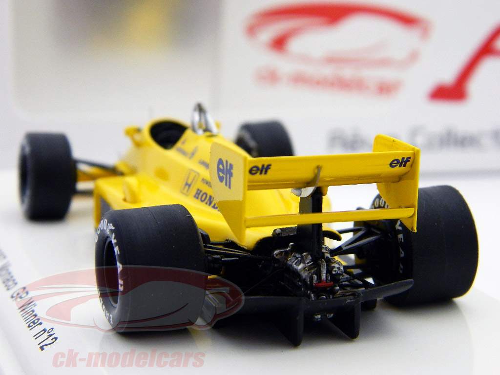 Spark 1:43 A.セナロータス99T＃12のF1優勝モナコGP 1987 分