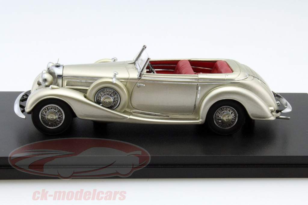 Mercedes-Benz 540 K Sindelfingen år 1938 lyse guld 1:43 GLM