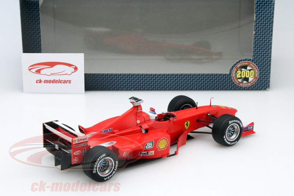 HotWheels 1:18 Rubens Barrichello Ferrari F1-2000 #4 Promo