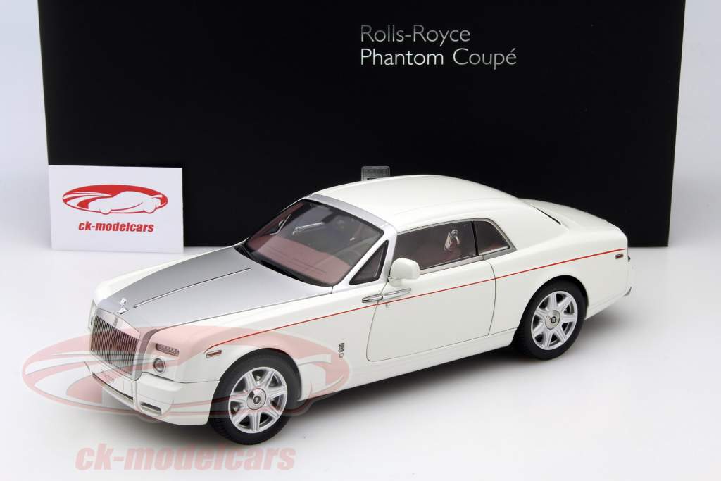 Rolls Royce Phantom Coupe ano 2012 branco 1:18 Kyosho