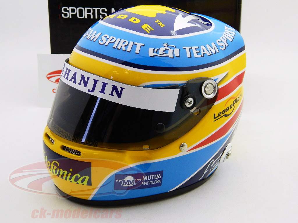 Bell 1:2 F. Alonso Renault R26 Formel 1 2006 Helm / helmet