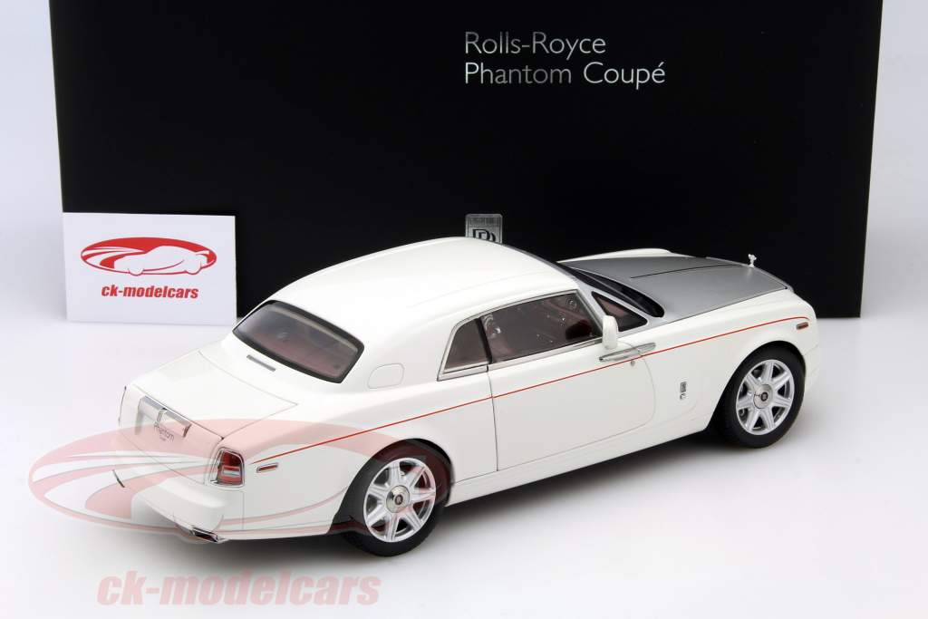 Rolls Royce Phantom Coupe ano 2012 branco 1:18 Kyosho