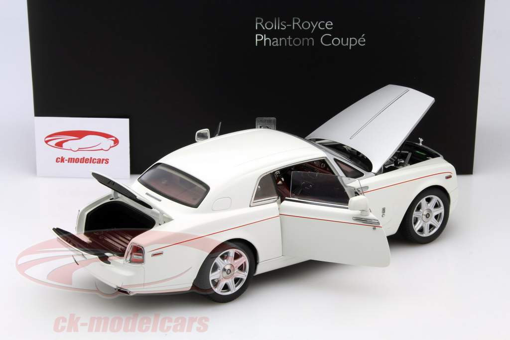 Rolls Royce Phantom Coupe Year 2012 white 1:18 Kyosho