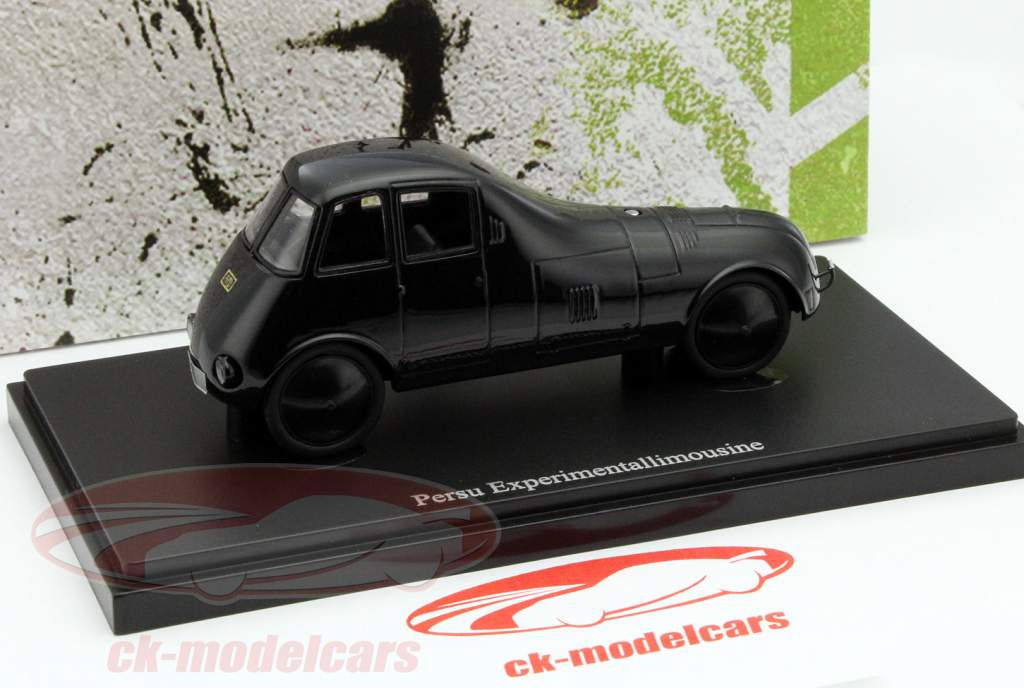 Persu eksperimentel Limousine år 1924 sort 1:43 AutoCult