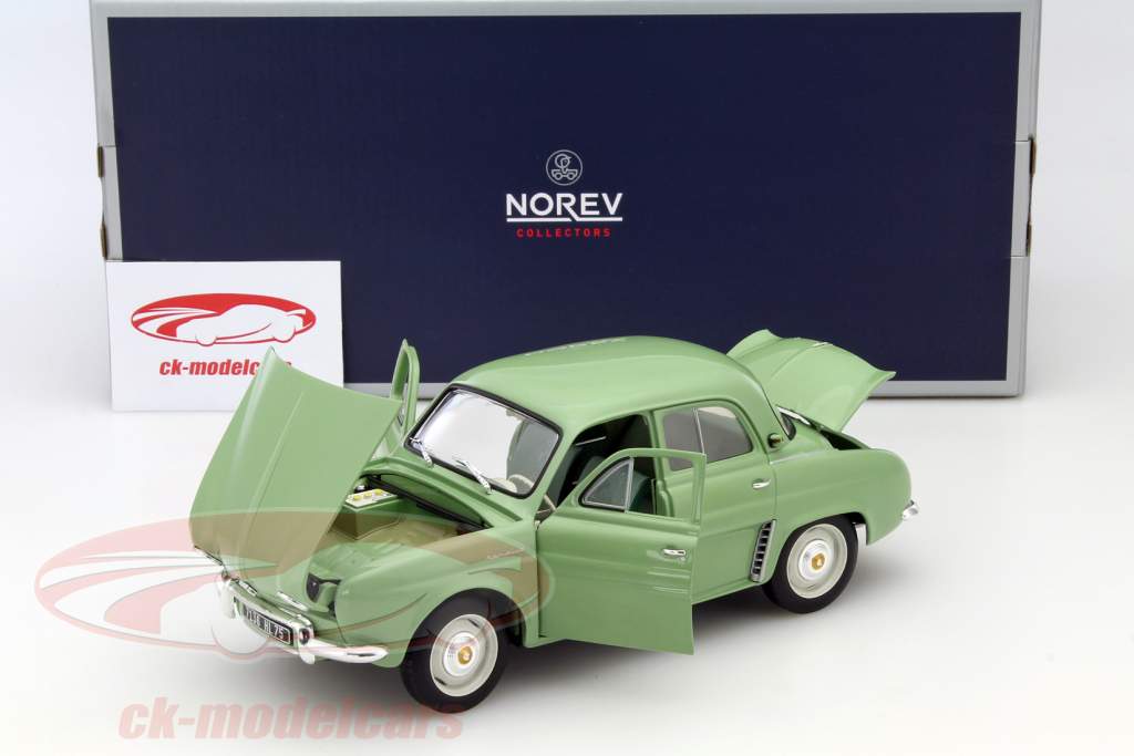 Renault Dauphine année 1958 vert 1:18 Norev