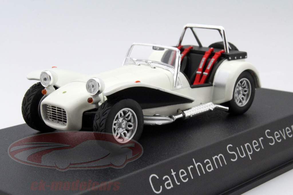 Caterham Super Seven année 1979 blanc 1:43 Norev