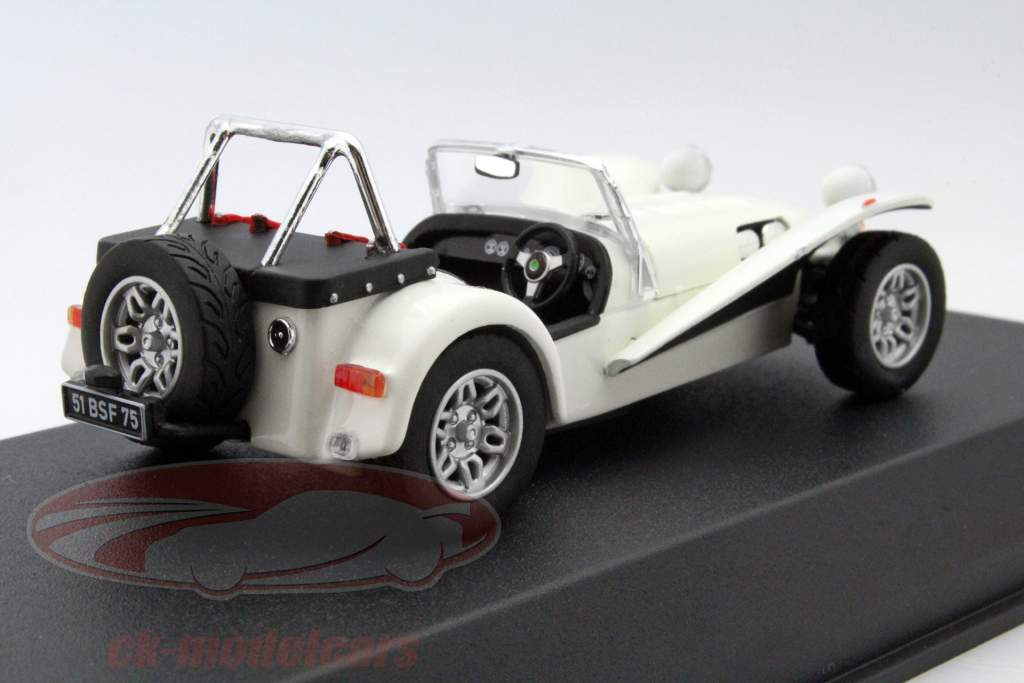 Caterham Super Seven année 1979 blanc 1:43 Norev