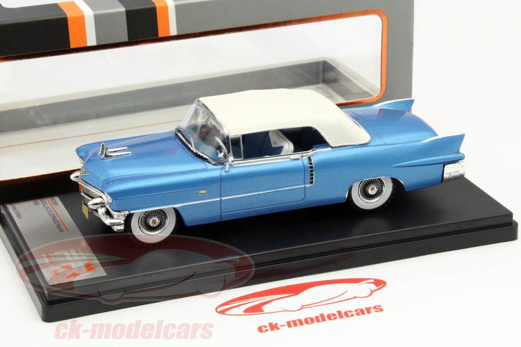 Cadillac Eldorado Biarritz année 1956 bleu 1:43 Premium X
