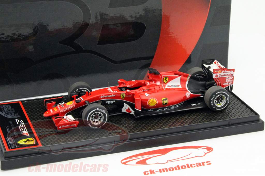 1/43 BBR フェラーリ SF15-T シンガポールGP 2015 BBR 1/43 Ferrari F15-T GP Singapore 2015 S. Vettel F1 Red No