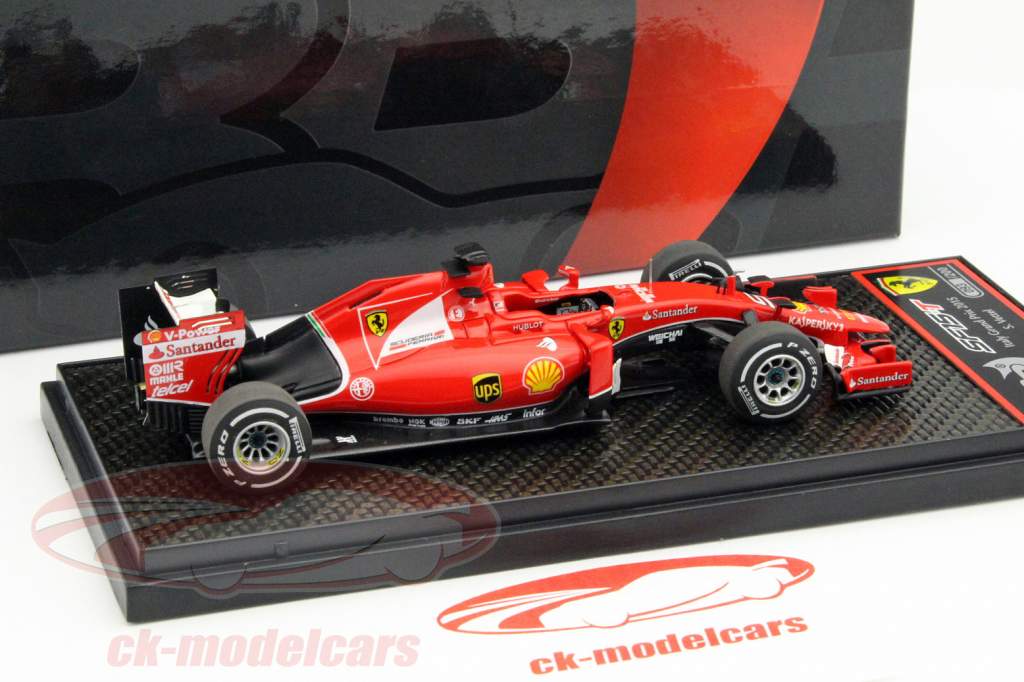 1/43 BBR フェラーリ SF15-T シンガポールGP 2015 1/43 BBR Ferrari SF15-T G.P. Singapore 2015 Raikkonen - 【MR