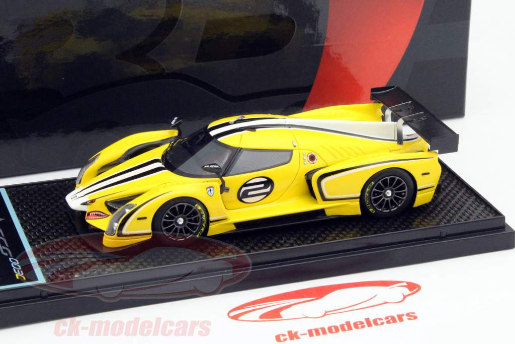Glickenhaus SCG 003C année 2015 jaune 1:43 BBR