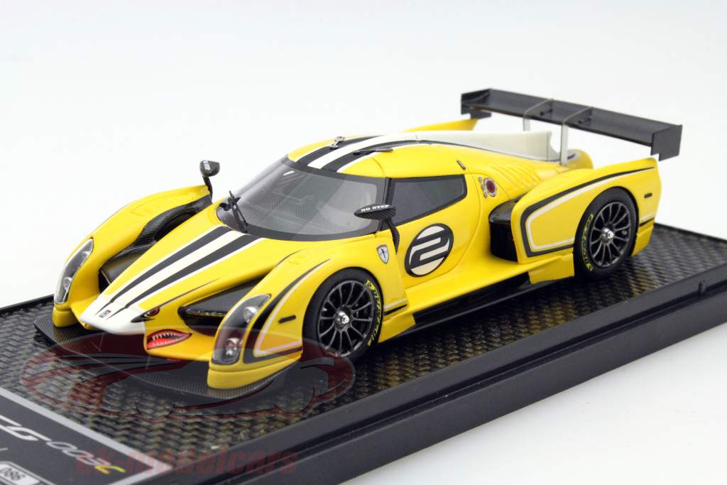 Glickenhaus SCG 003C année 2015 jaune 1:43 BBR