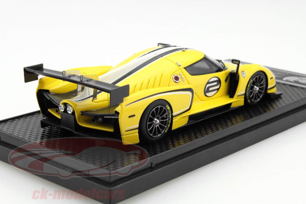 Glickenhaus SCG 003C année 2015 jaune 1:43 BBR