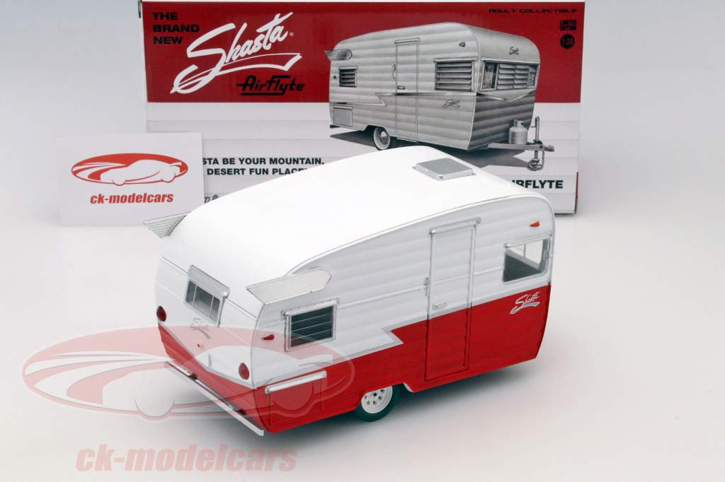 Shasta Air Flyte blanc / rouge 1:24 Greenlight