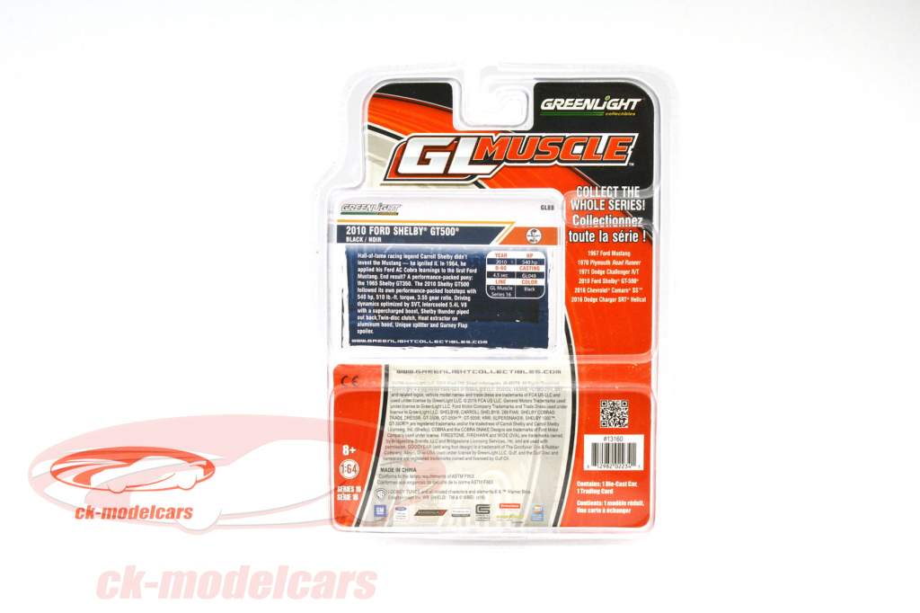 Ford Mustang GT #8 Gulf Version vert 1:64 Greenlight