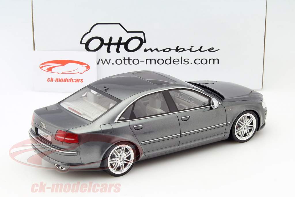 Audi S8 (D3) 年 2008 デイトナ グレー 1:18 OttOmobile