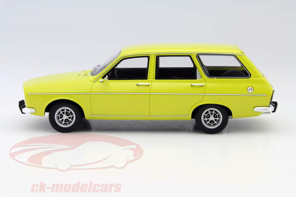 Renault 12 Break TS année 1969 jaune 1:18 OttOmobile