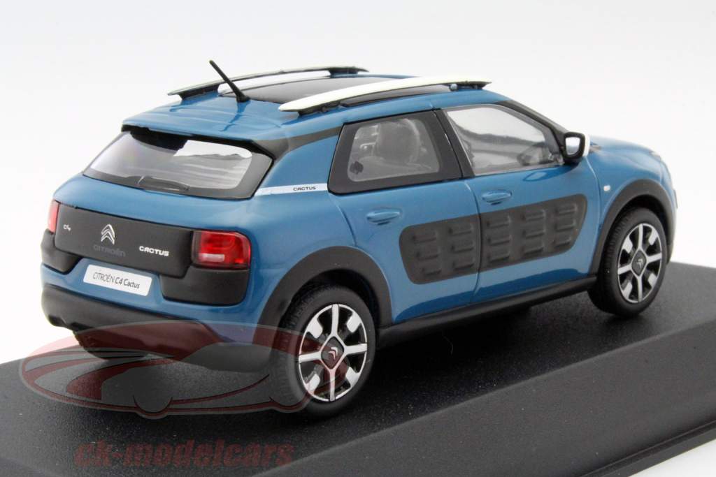 Citroen C4 Cactus Year 2016 blue 1:43 Norev