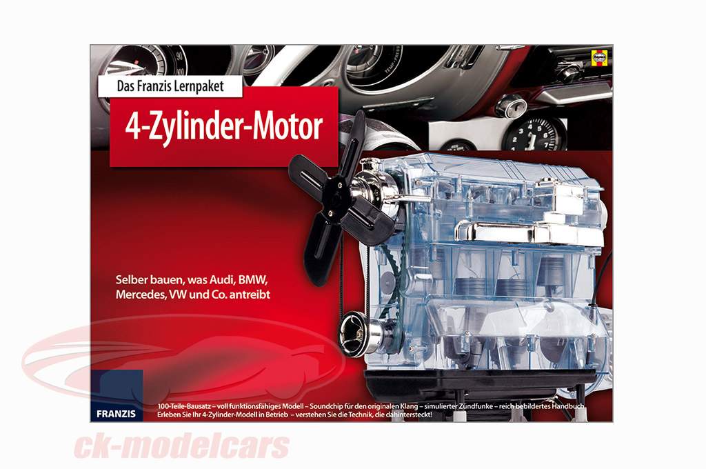 4-cylinder motor uitrusting 1:4 Franzis