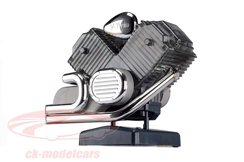 V2 motorcycle engine kit 1:4 Franzis
