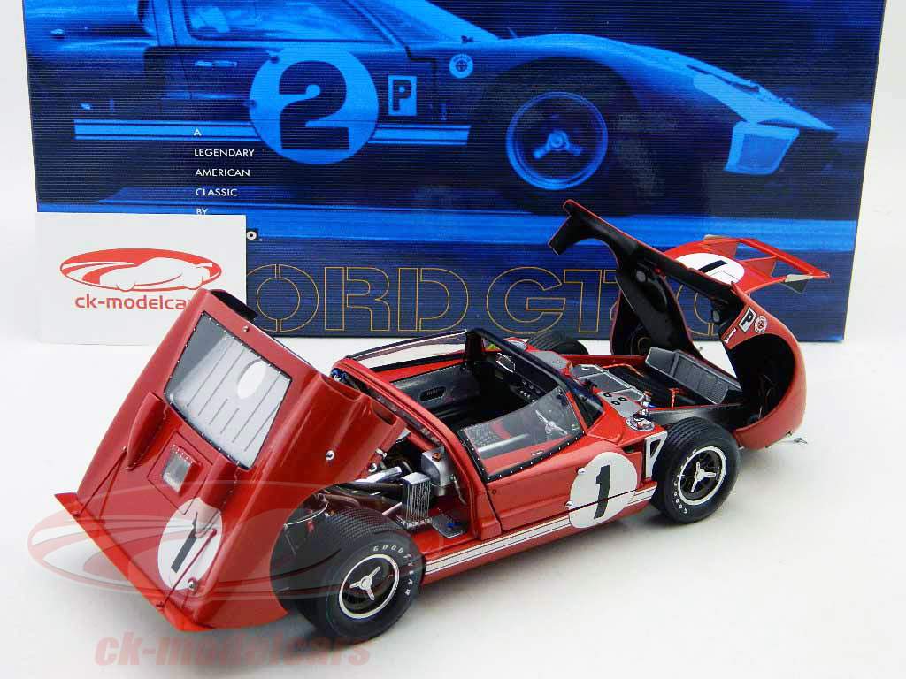 Exoto 1:18 セブリング1966 12HフォードGT40 MK IIロードスター