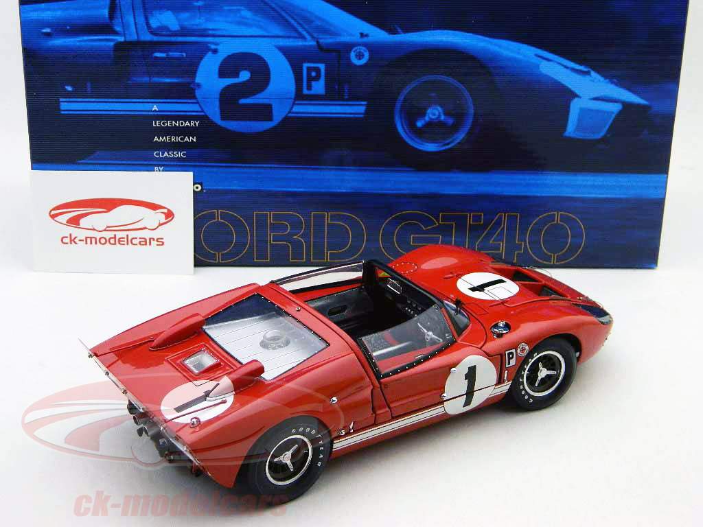 ★絶版 激レア！￼￼EXOTO 1/10 FORD GT40 MkⅡ Exoto Ford 1966 GT40 MKII 1:10 Scale, #1035 - Etsy