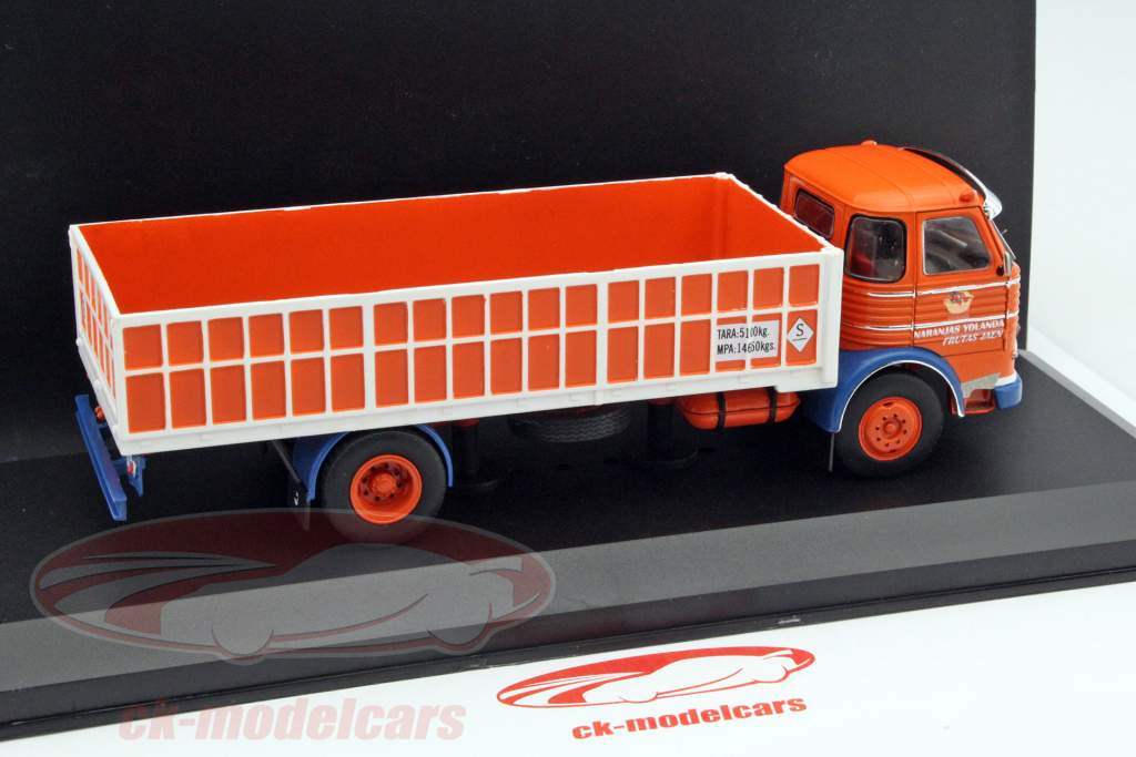 Pegaso Comet 1090 ano 1973 laranja 1:43 Ixo