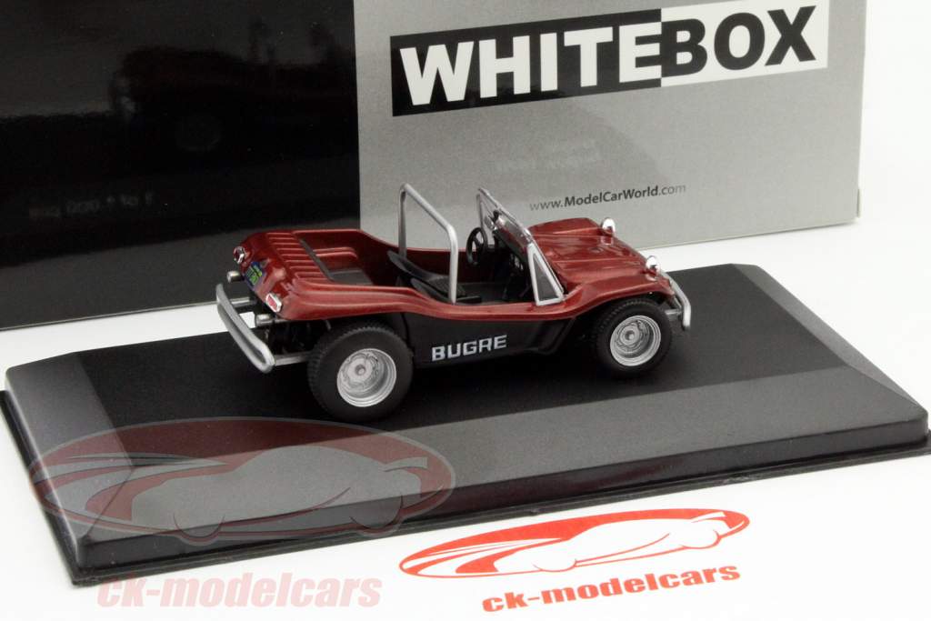 Bugre Buggy ano 1970 roxo metálico 1:43 WhiteBox