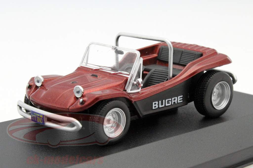 Bugre Buggy jaar 1970 purper metalen 1:43 WhiteBox