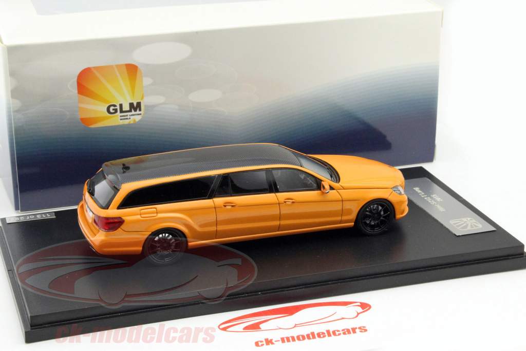 Mercedes-Benz E-Class (S212) Binz Estate Limousine année 2015 orange 1:43 GLM