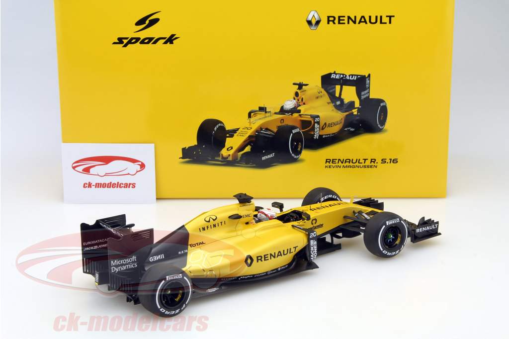 SPARK1/43 2016 F1 ルノー マグヌッセン Spark 1:18 Kevin Magnussen Renault R.S.16 #20 Australia GP