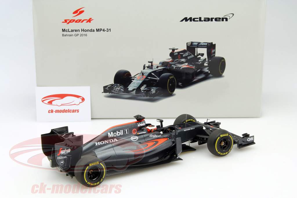 spark F1 1/18 McLaren Honda MP4-31 バンドーン Spark 1:18 Stoffel Vandoorne McLaren MP4-31 #47 bahrain GP
