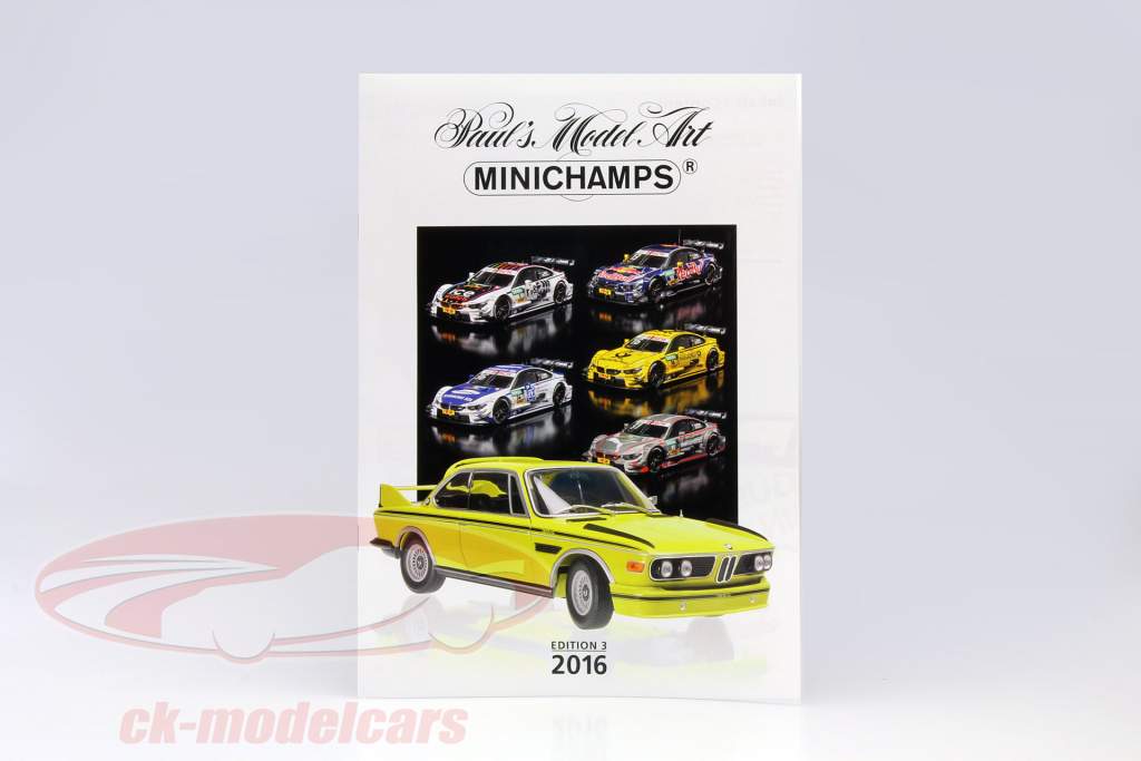 Minichamps каталог издание 3 2016
