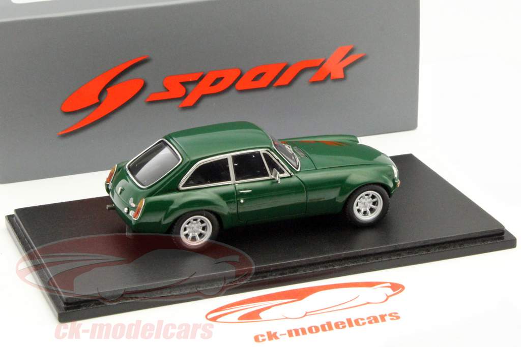 MG GT Sebring 年 1969 グリーン 1:43 Spark
