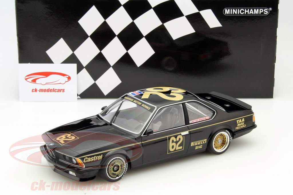 ミニチャンプス 1/18 BMW 635 CSI DTM/ETC1983ブラック Minichamps 1:18 BMW 635 CSi #62 Winner ATCC 1985 Richards