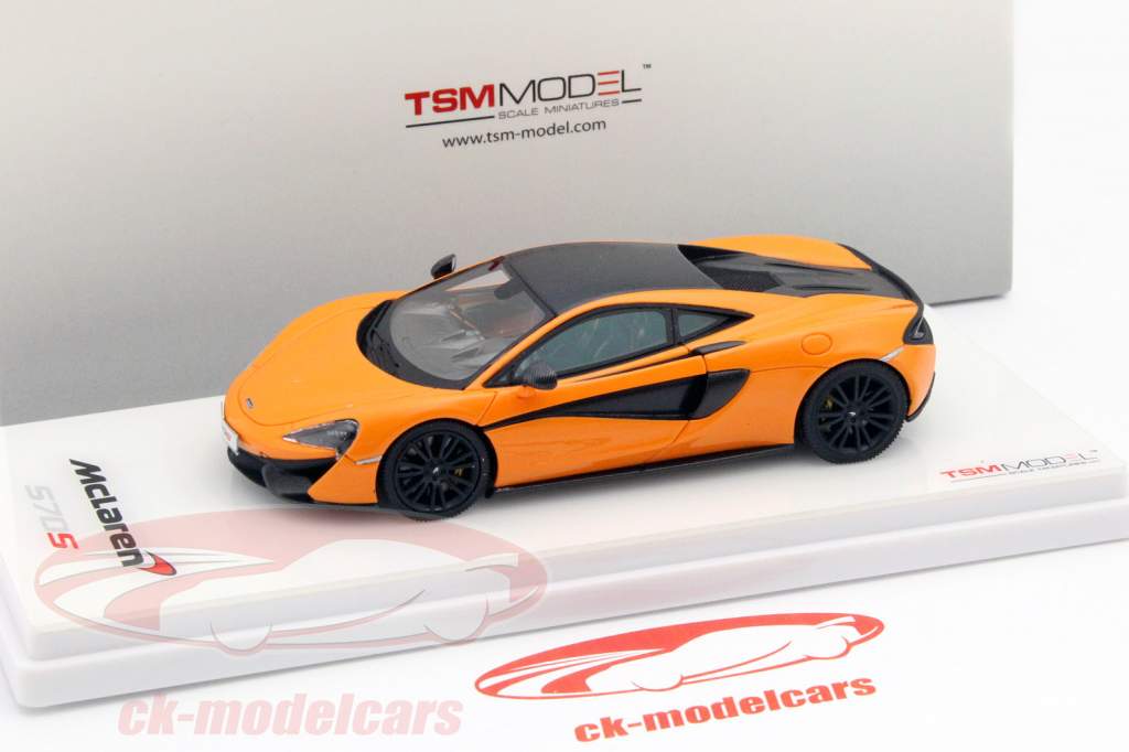 McLaren 570S LHD arancione 1:43 TrueScale