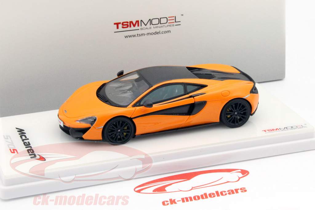 McLaren 570S RHD arancione 1:43 TrueScale