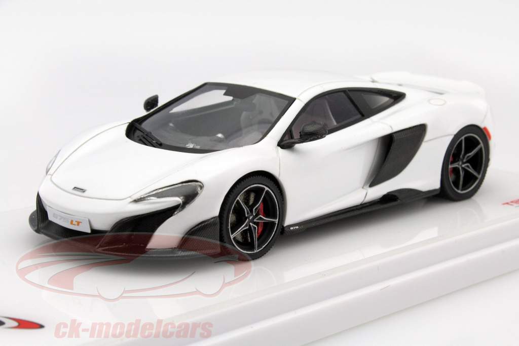 McLaren 675LT LHD branco 1:43 TrueScale