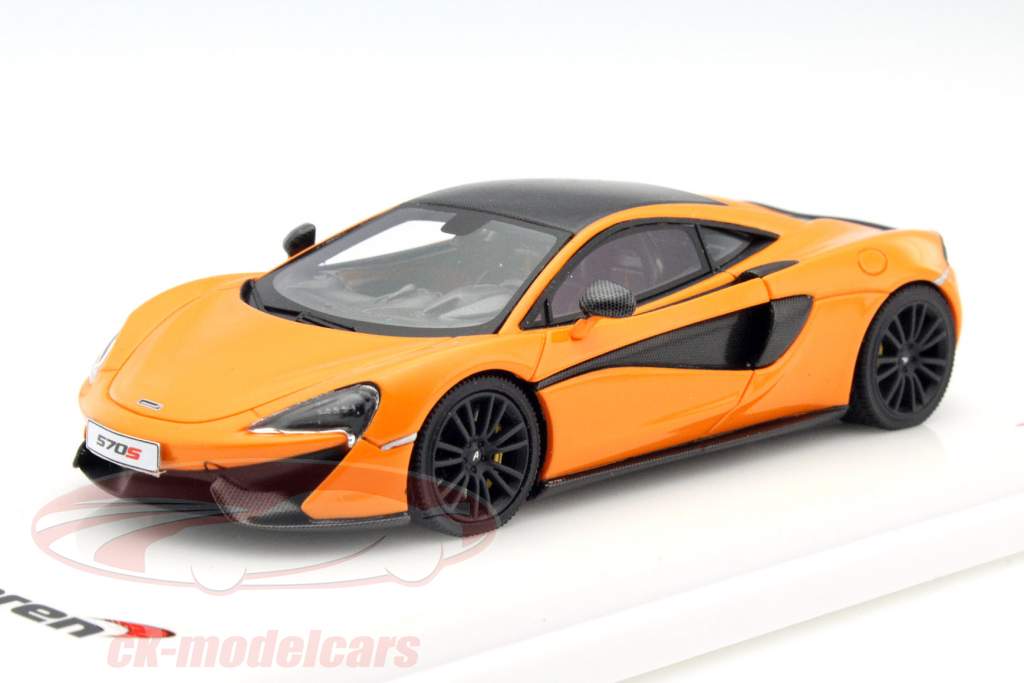 McLaren 570S LHD laranja 1:43 TrueScale