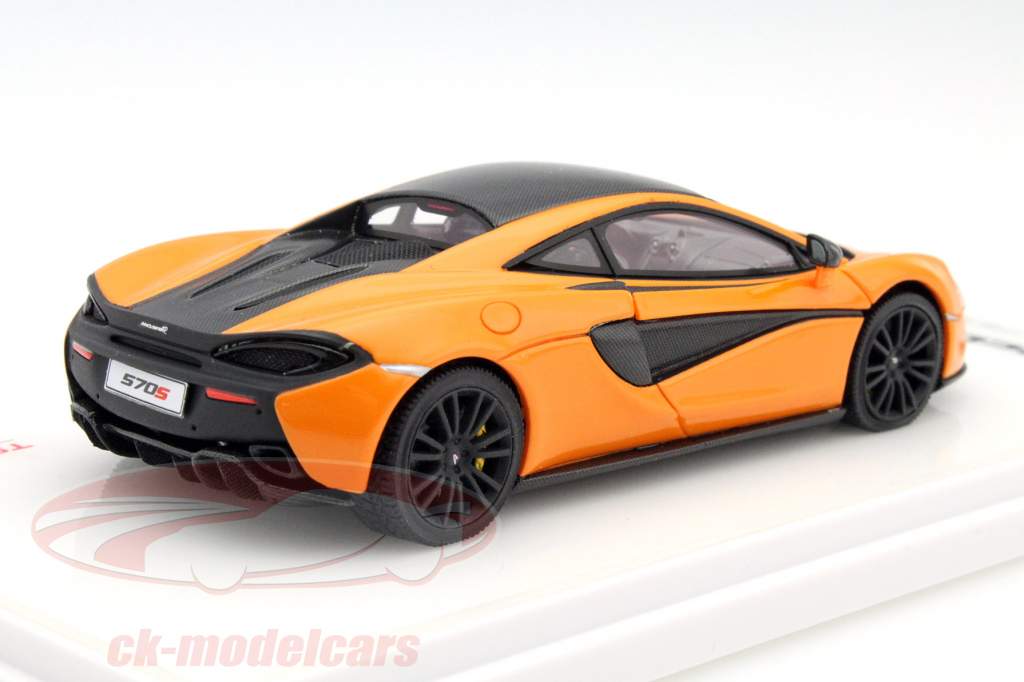McLaren 570S LHD laranja 1:43 TrueScale
