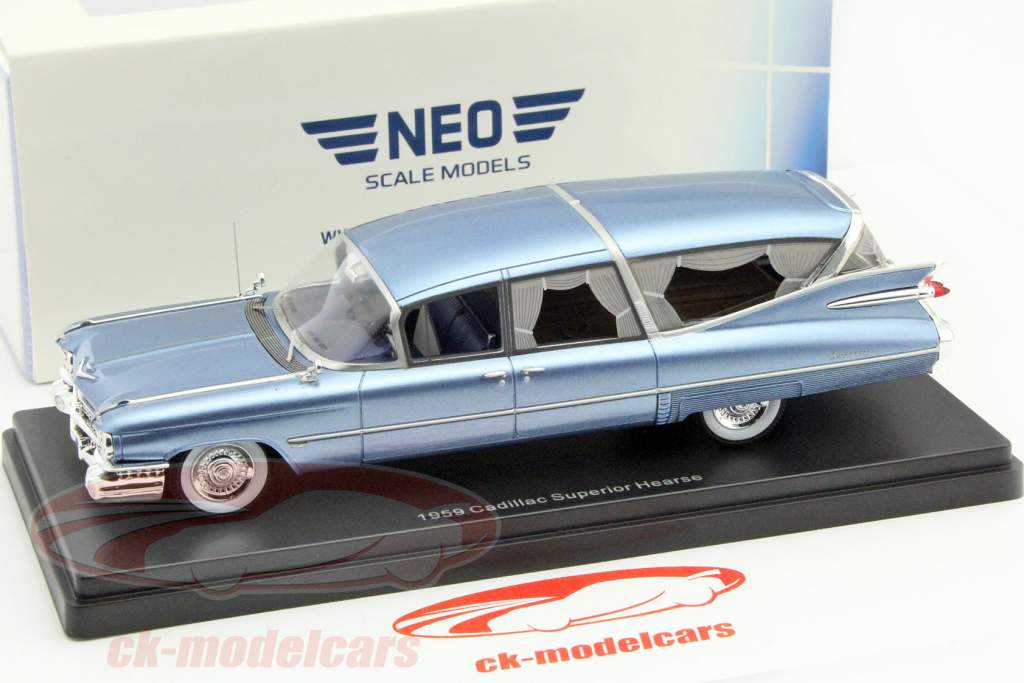 Cadillac - NEOネオ/&#39;66 Cadillacキャデ S&amp;S Hearseハース 1/43 NEOネオ/'66 Cadillacキャデ S&S Hearseハース 棺桶付 1/43