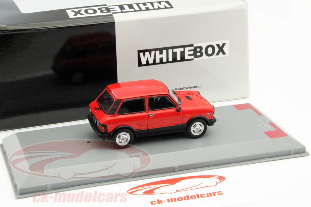 Autobianchi A112 Abarth Year 1979 red 1:43 WhiteBox