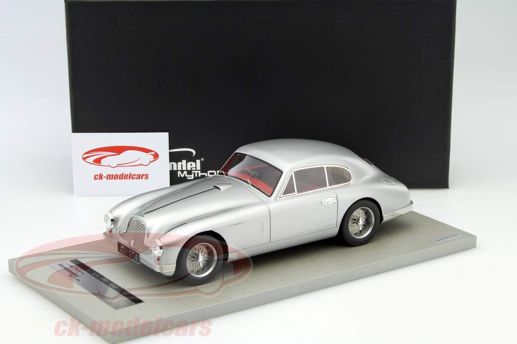 Aston Martin DB2 anno 1950 argento 1:18 Tecnomodel