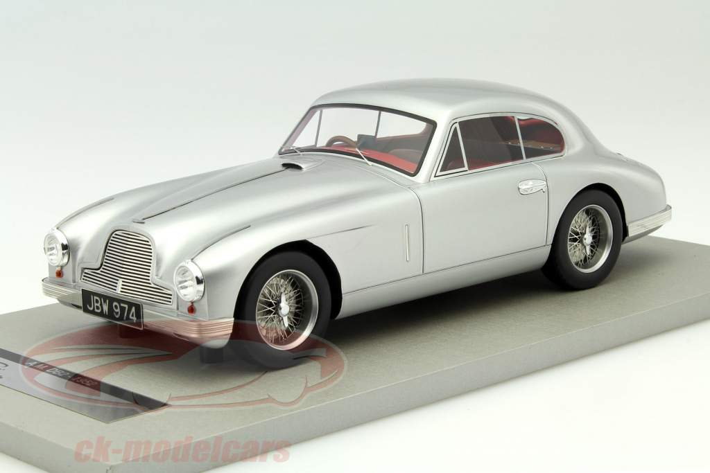 Aston Martin DB2 anno 1950 argento 1:18 Tecnomodel