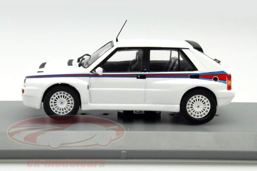 Lancia Delta Integrale Martini año 1992 blanco 1:43 WhiteBox